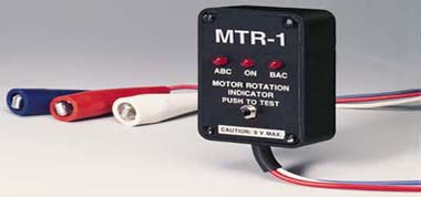 MTR-1:Motor Rotation Indicator – Clockwise or Counter-Clockwise Motor Rotation