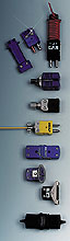 OSTW-SC, OSTW-CC, GST-SC, DX, XBRLK, SSRT, PCLM,SFCL, RSACL, SACL, SRB, SRBS:Accessories: Standard Size Round Pin Thermocouple  Connector, Wire Cable Clamps, Strain Relief, Grommets, Brass Crimp