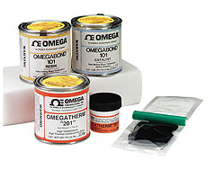 OT-201-1/2, OT-201-2, OT-201-16, OT-201-32:OMEGATHERM™ High Temperature and High Thermally Conductive Paste