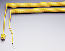 RSC and RSCM Series:Retractable Sensor Cables for Thermocouples, RTDs and Thermistors