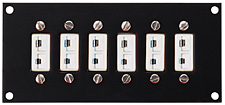 SHXJP Series:High Temperature Jack Panels for SHX Miniature Ceramic Connectors