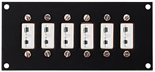 SHXJP Series:High Temperature Jack Panels for SHX Miniature Ceramic Connectors
