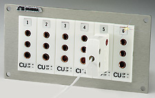 TJP:Jack Panels with Color Coded 3 Prong Connectors