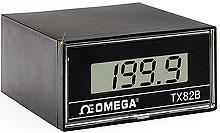 TX82B:1/8 DIN Two-Wire, Current Loop Process Indicator with LCD Display  - Discontinued
