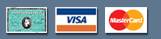 Amex, Visa, Mastercard